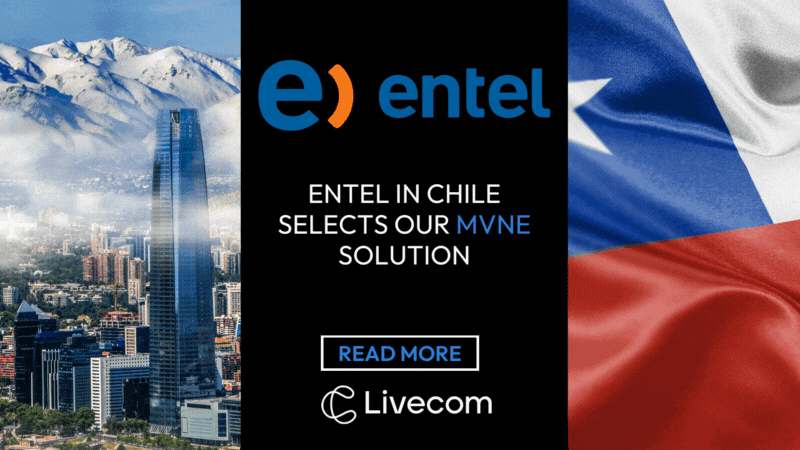 ENTEL in Chile selects our MVNE solution