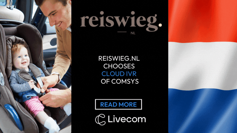 Reiswieg.nl chooses Cloud IVR of Comsys