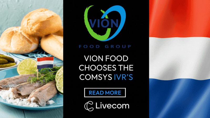 Vion Food chooses the Comsys IVR’s
